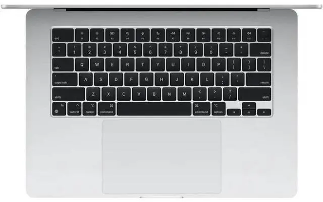 Alt view image 6 of 7 - Apple MC9J4 15 inch MacBook Air - M3 - 24GB/512GB - macOS (Early 2024, Silver)