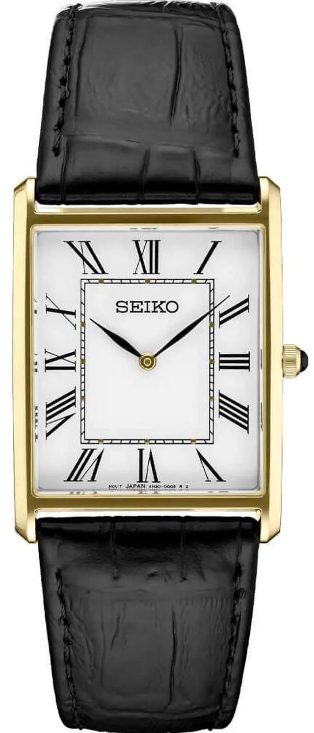 Main image of Seiko SWR052 Essentials Collection Quartz Watch - Two Tone/Black