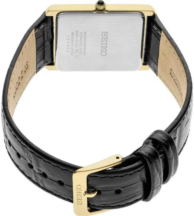Alt view image 3 of 3 - Seiko SWR052 Essentials Collection Quartz Watch - Two Tone/Black