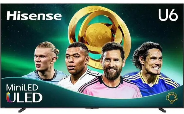 Main image of Hisense 100U65QF 100 inch Class U6 Series 4K Mini-LED QLED UHD Smart Fire TV