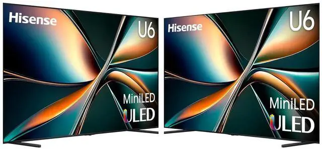 Alt view image 6 of 7 - Hisense 100U65QF 100 inch Class U6 Series 4K Mini-LED QLED UHD Smart Fire TV