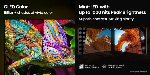 Alt view image 4 of 7 - Hisense 100U65QF 100 inch Class U6 Series 4K Mini-LED QLED UHD Smart Fire TV