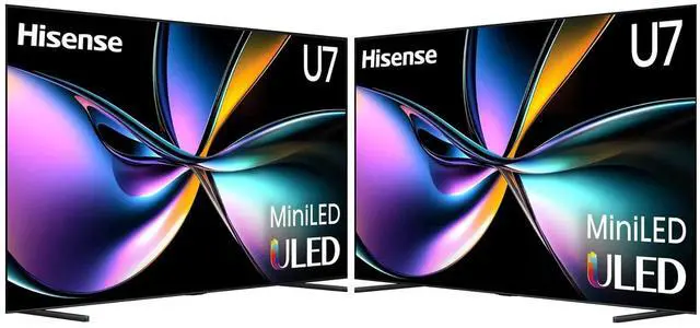 Alt view image 6 of 7 - Hisense 100U75QG 100 inch Class U7 Series 4K Mini-LED QLED UHD Smart Google TV
