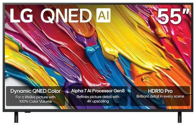 Main image of LG 55QNED82A 55 inch Class 82A Series QNED AI 4K Smart webOS TV (2025)