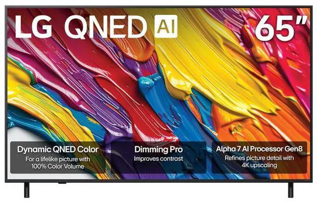 Main image of LG 65QNED82A 65 inch Class 82A Series QNED AI 4K UHD Smart TV (2025)