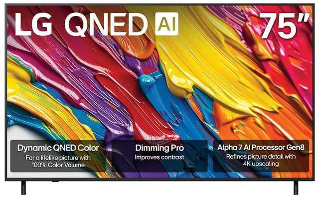 Main image of LG 75QNED82A 75 inch Class 82A Series QNED AI 4K Smart webOS TV (2025)
