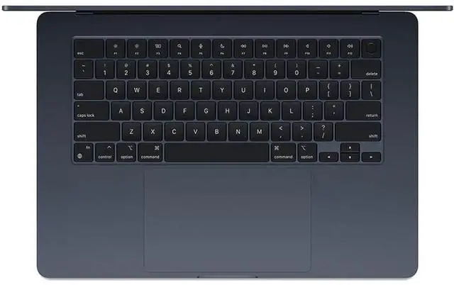 Alt view image 6 of 7 - Apple 15.3" MacBook Air Laptop M3 Chip 16GB RAM 256GB SSD macOS Liquid Retina Display Midnight (2024)