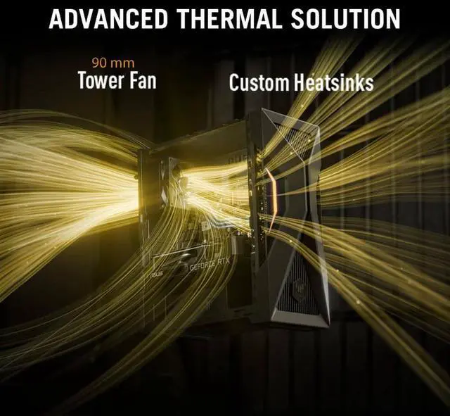 Alt view image 3 of 7 - Asus T500MVMS564T TUF Gaming T500 Gaming Desktop - Intel Core i5-13420H - NVIDIA GeForce RTX 5060 Ti - 16GB/1TB
