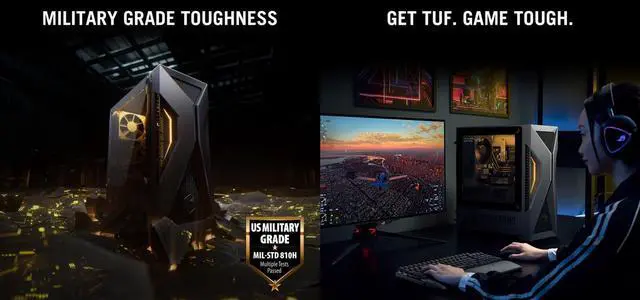 Alt view image 6 of 7 - Asus T500MVMS564T TUF Gaming T500 Gaming Desktop - Intel Core i5-13420H - NVIDIA GeForce RTX 5060 Ti - 16GB/1TB