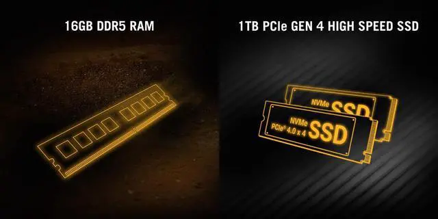 Alt view image 7 of 7 - Asus T500MVMS564T TUF Gaming T500 Gaming Desktop - Intel Core i5-13420H - NVIDIA GeForce RTX 5060 Ti - 16GB/1TB
