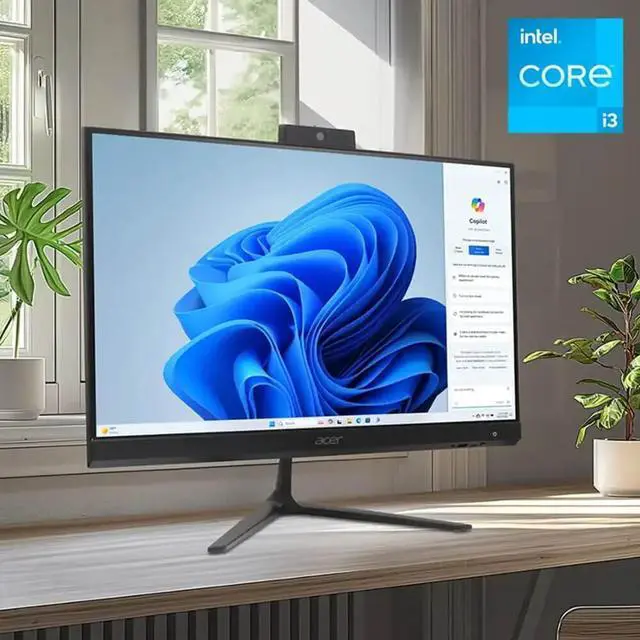 Alt view image 2 of 7 - Acer C242YE13U3UN 24 inch Aspire C24 All-in-One Desktop - Intel Core-i3 1305U - Intel UHD Graphics - 8GB RAM / 512GB SS