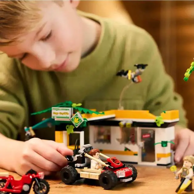 Alt view image 3 of 7 - LEGO 76973 Jurassic World Raptor and Titanosaurus Tracking Mission