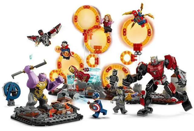 Alt view image 4 of 7 - LEGO 76323 Marvel Avengers: Endgame Final Battle