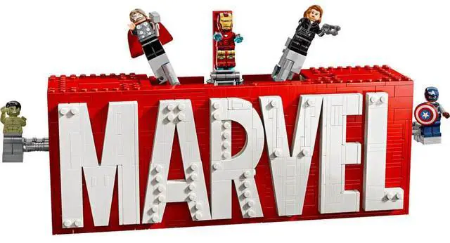 Main image of LEGO 76313 Marvel Logo and Minifigures
