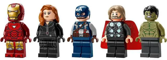 Alt view image 5 of 7 - LEGO 76313 Marvel Logo and Minifigures