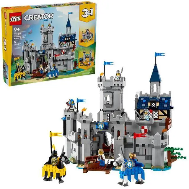 Alt view image 7 of 7 - LEGO 31168 Medieval Horse Knight Castle