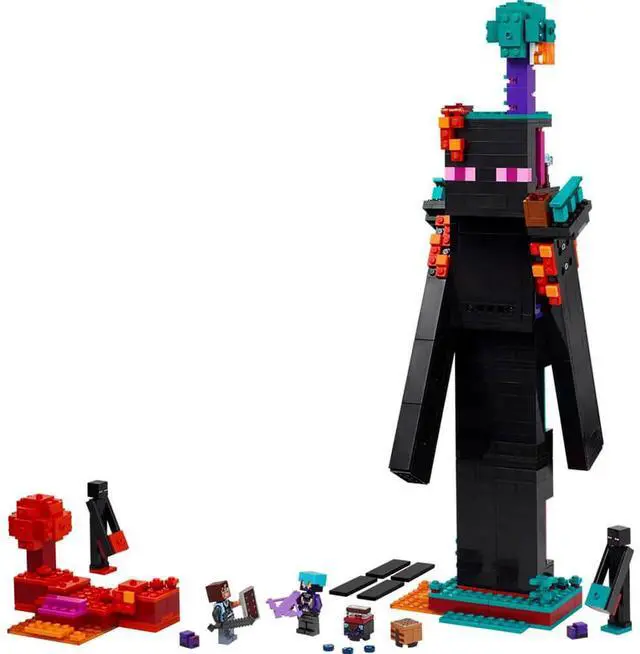 Main image of LEGO 21279 Minecraft The Enderman Tower