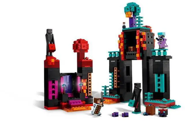 Alt view image 3 of 7 - LEGO 21279 Minecraft The Enderman Tower