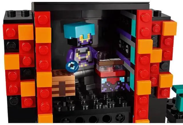 Alt view image 5 of 7 - LEGO 21279 Minecraft The Enderman Tower