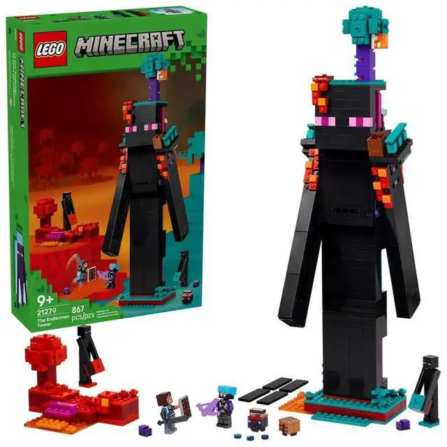 Alt view image 2 of 7 - LEGO 21279 Minecraft The Enderman Tower