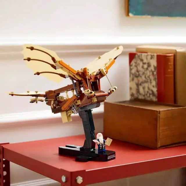 Alt view image 2 of 7 - LEGO 10363 Icons Leonardo da Vinci Flying Machine