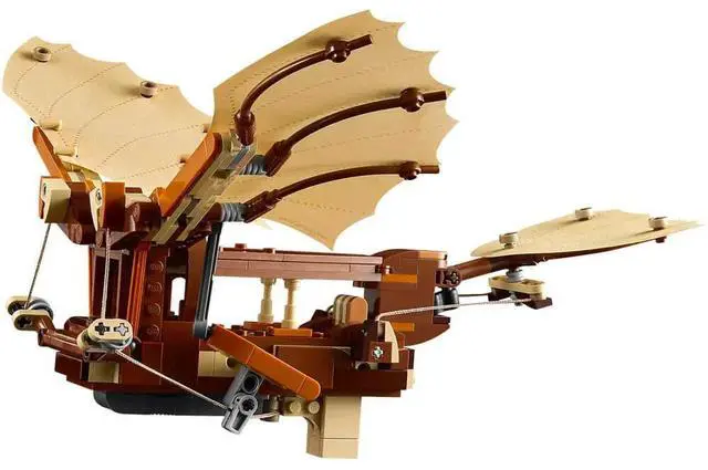 Alt view image 3 of 7 - LEGO 10363 Icons Leonardo da Vinci Flying Machine