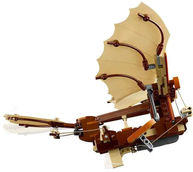 Alt view image 5 of 7 - LEGO 10363 Icons Leonardo da Vinci Flying Machine