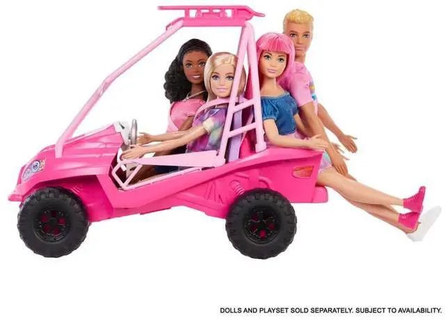 Alt view image 4 of 5 - Mattel JFV68 Barbie Mysteries - Beach Detectives Ultimate Beach Buggy Vehicle Playset
