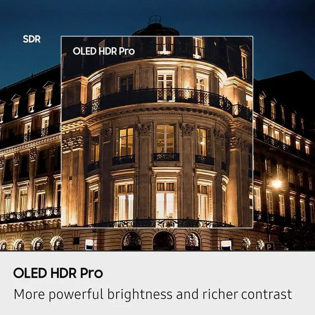 Alt view image 6 of 7 - Samsung QN65S95FAFXZA OLED S95F 65-Inch QD-OLED 4K Smart TV with Quantum Dot HDR Pro, Glare-Free Screen, 165Hz Refresh Rate, Dolby Atmos, Alexa Built-in + UAX HDMI Cable + CPS 2-Year Protection Plan +