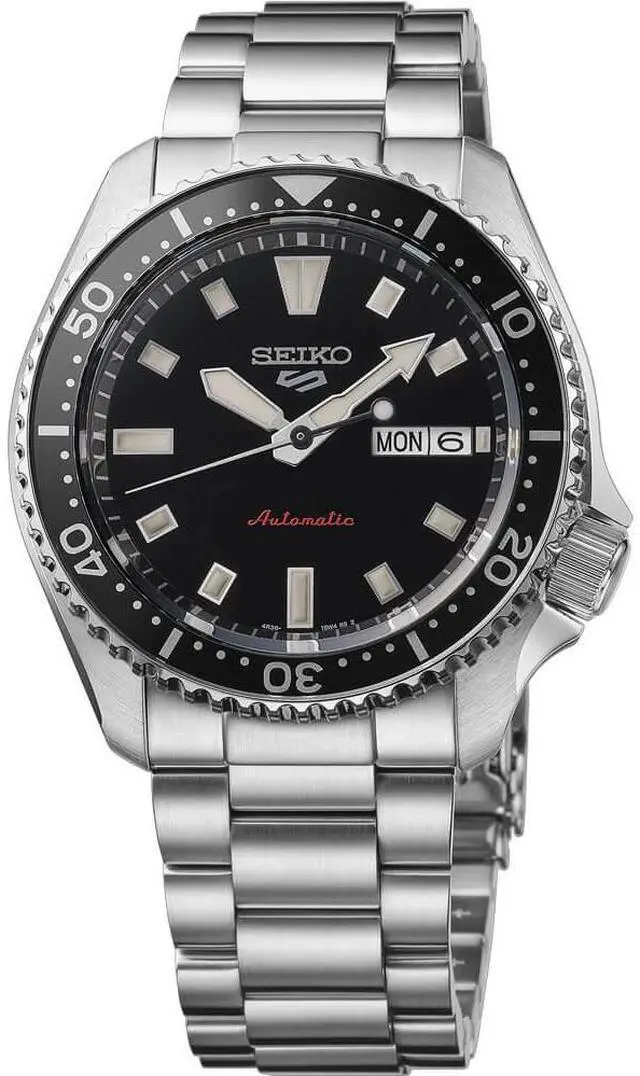 Main image of Seiko SRPL85 5 Sports SKX Collection Automatic Watch - Stainless/Black
