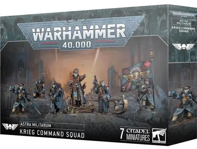 Main image of Games Workshop GW4772 Warhammer 40K: Astra Militarum: Krieg Command Squad