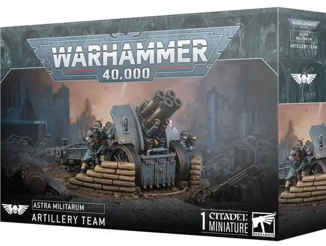Main image of Games Workshop GW4778 Warhammer 40K: Astra Militarum: Artillery Team