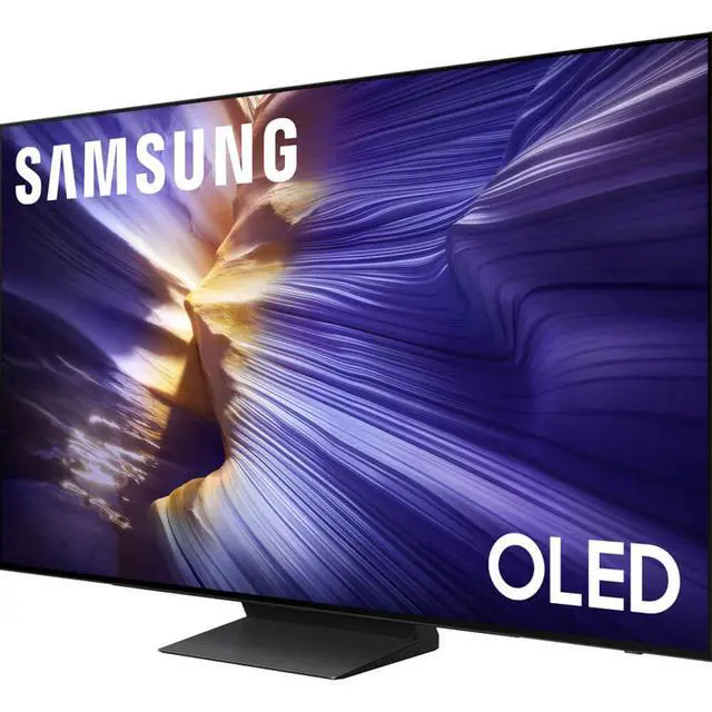 Alt view image 4 of 6 - Samsung QN42S90FKIT1  OLED S90F 4K Smart TV Bundle  Ultra Thin Design, HDR+, 144Hz Gaming, Alexa Built-in, AI Up