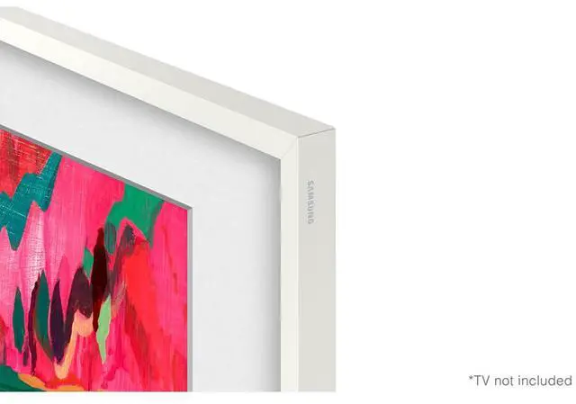Alt view image 2 of 5 - Samsung 65 inch The Frame Customizable Bezel - Modern White
