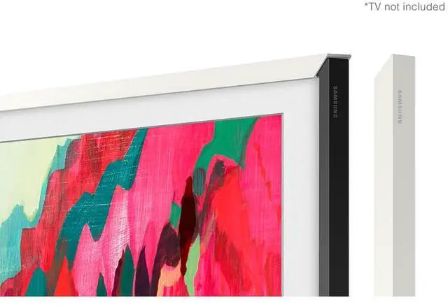 Alt view image 3 of 5 - Samsung 65 inch The Frame Customizable Bezel - Modern White