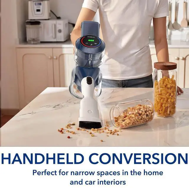 Alt view image 3 of 7 - S10 ZT Cordless Stick Vacuum - Blue