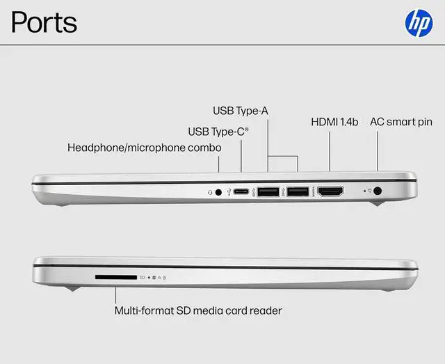 Alt view image 6 of 7 - 14" Laptop - Intel Celeron N4500 - Intel UHD Graphics - 4GB/64GB
