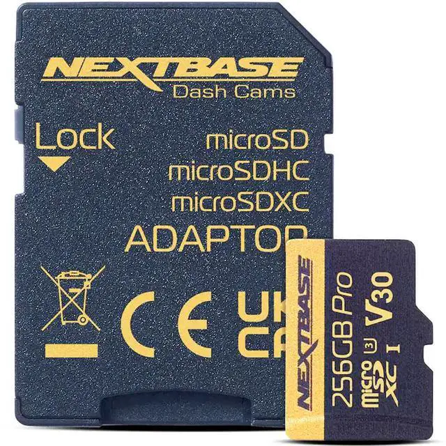 Alt view image 3 of 3 - 256GB U3 Ultra High Speed MicroSD Memory Card with SD Adapter