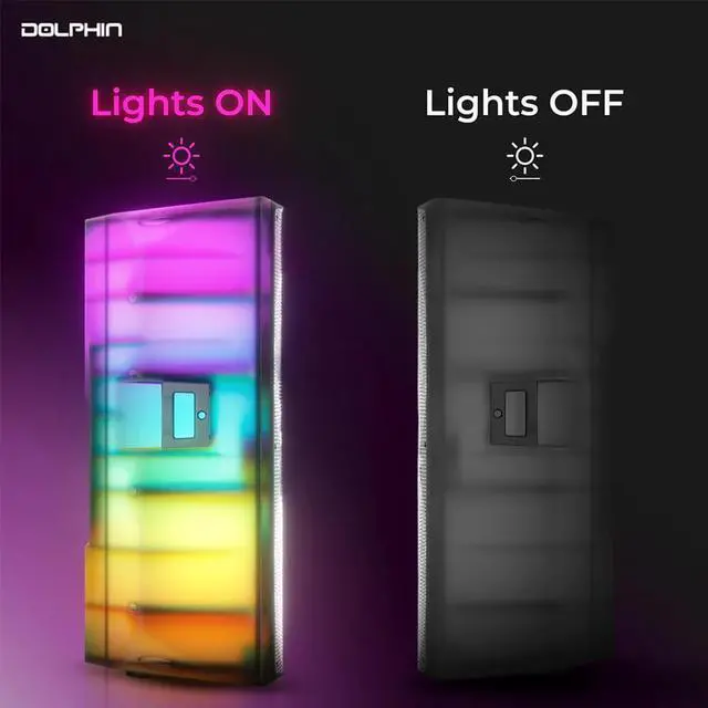 Alt view image 4 of 7 - ELITE 290 Portable Bluetooth Party Speaker - Translucent Black