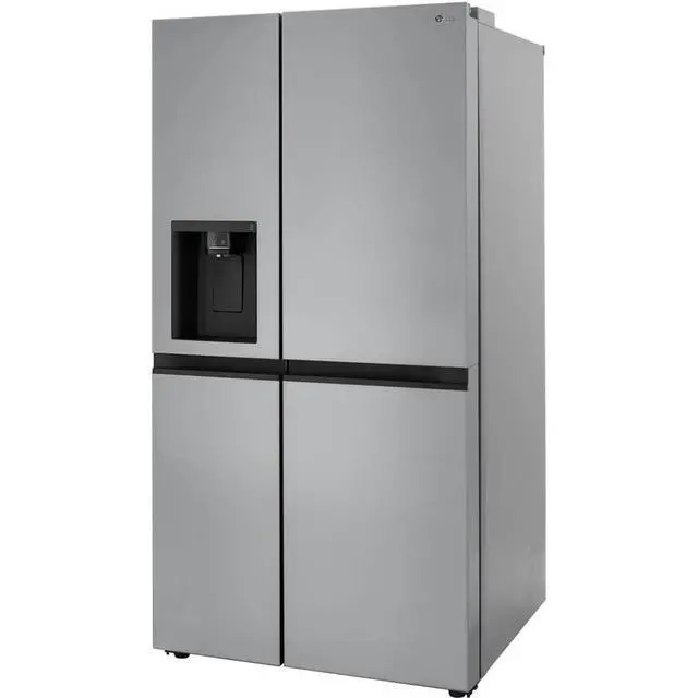 Alt view image 4 of 7 - 23 Cu. Ft. Stainless Counter Depth Side-by-Side Refrigerator