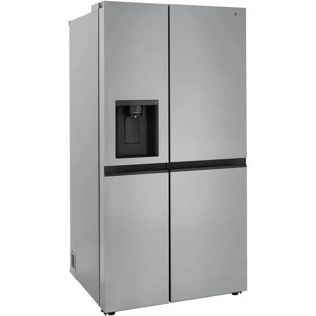 Alt view image 5 of 7 - 23 Cu. Ft. Stainless Counter Depth Side-by-Side Refrigerator