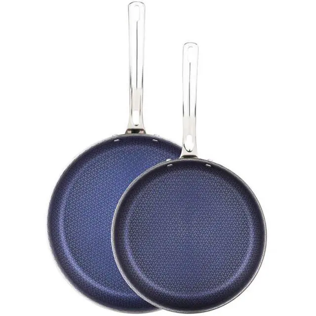 Main image of Viking 2-Piece Stainless 3-Ply Hybrid Plus Nonstick Fry Pan Set