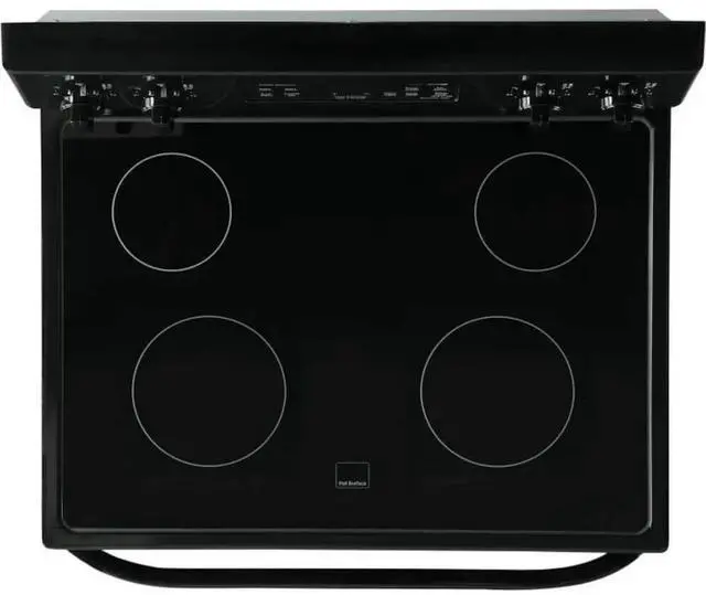 Alt view image 4 of 5 - Element 5.2 Cu. Ft. Freestanding Black Electric Range