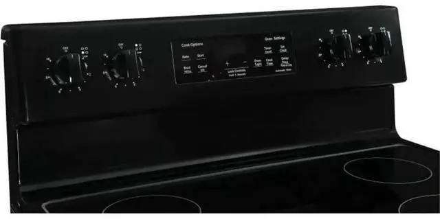 Alt view image 5 of 5 - Element 5.2 Cu. Ft. Freestanding Black Electric Range