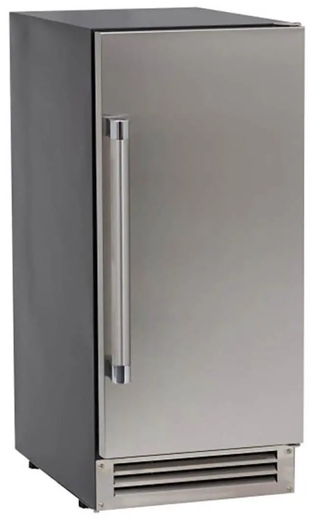 Main image of Avanti 15 inch Stainless Steel Built-in or Freestanding Ice Maker