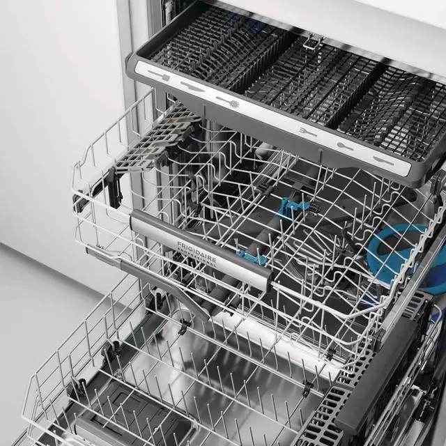 Alt view image 5 of 7 - Frigidaire Professional 45 dBA Stainless Top Control Fully Integrated Dishwasher