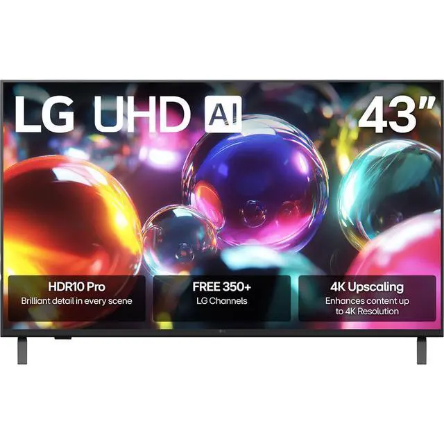 Alt view image 5 of 5 - LG 43UA7100A 43 inch Class UA7100 Series 4K UHD AI Smart WebOS TV