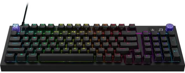 Alt view image 5 of 5 - Logitech 920014183 G316 X 98 Wired Gaming Keyboard with Tactile Switches and Dial - Black