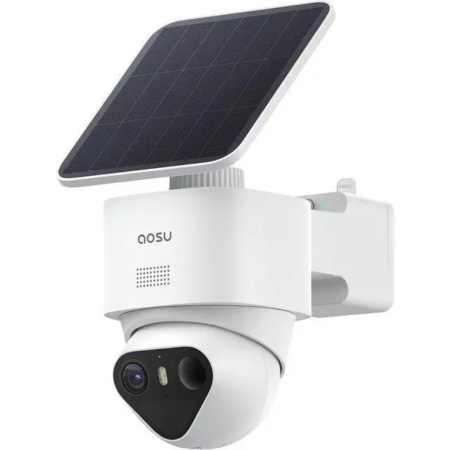 Alt view image 3 of 5 - Aosu C9X11 SolarCam T2 Ultra Solar Powered Smart Security Camera