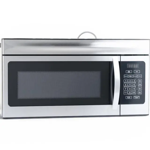 Alt view image 6 of 7 - Crosley GMR1000RS 1.6 Cu. Ft. Stainless Over-the-Range Microwave